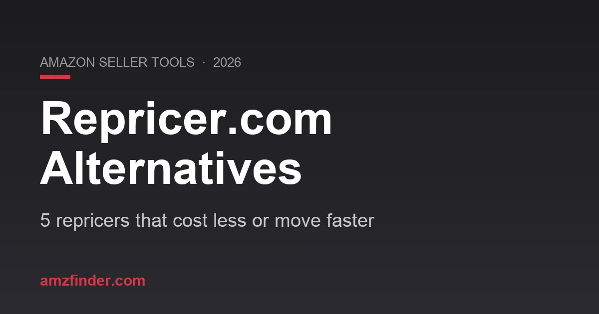 Repricer.com Alternatives: 5 Repricers That Cost Less or Move Faster (2026)