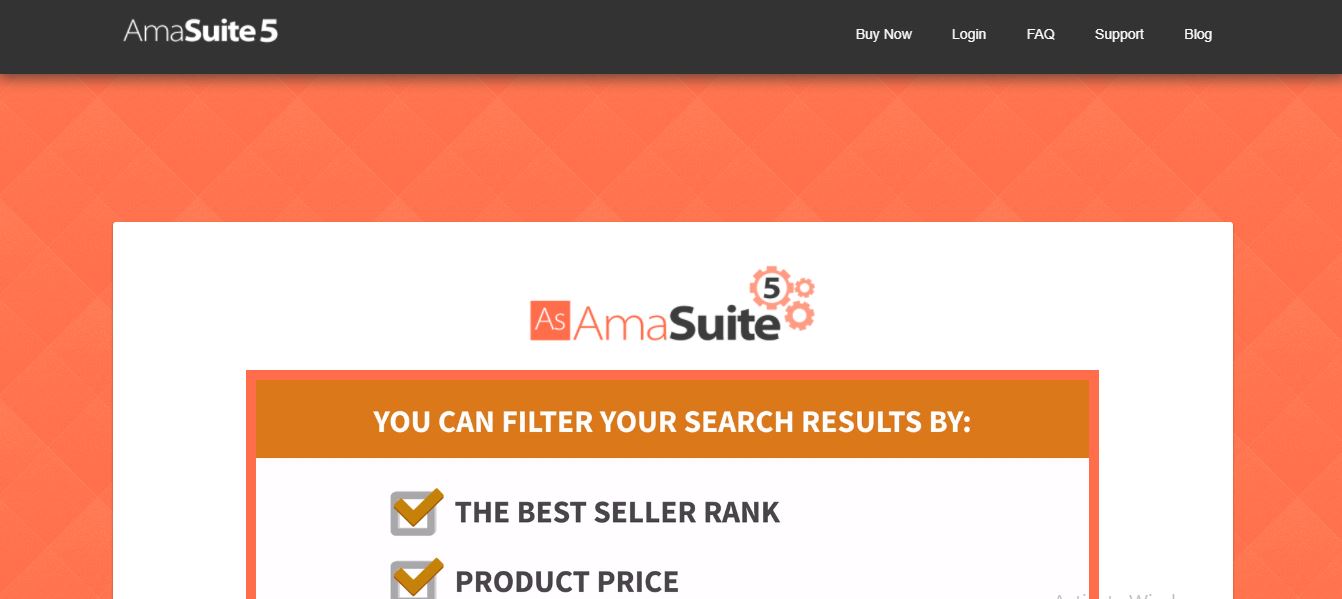 Ama-Suite keyword tool