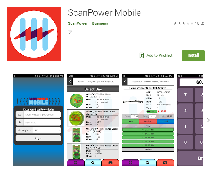 scan power
