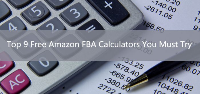 Free Amazon FBA Calculator﻿s