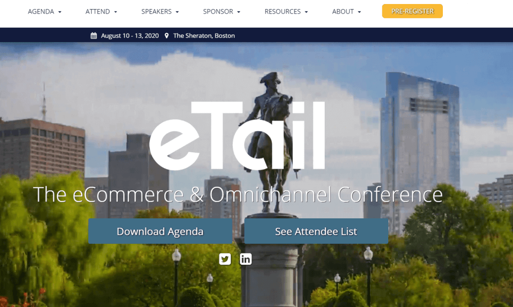 eTail conference