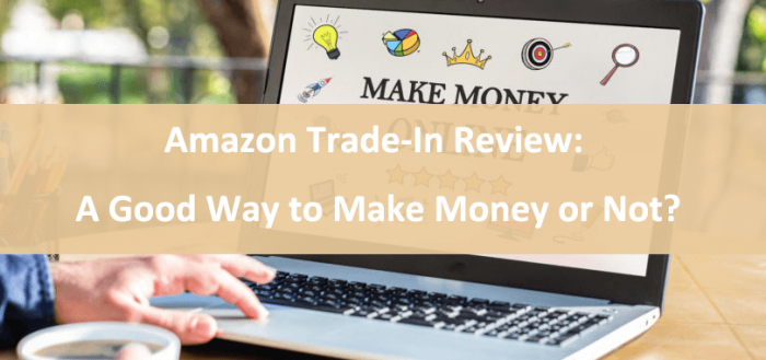 sell on Amazon trade-in to earn money